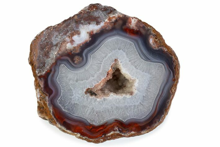 Colorful Polished Thunderegg Half #376204